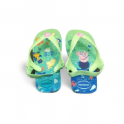 Havaianas Peppa Pig Green Garden Slippers for Babies