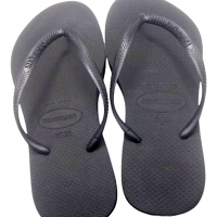 Havaianas Women Slim Flatform Black Slippers