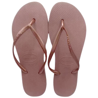 Havaianas Women Slim Flatform Crocus Rose Slippers