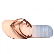 Havaianas Women Flat Duo Iridescent Ballet Rose Slippers